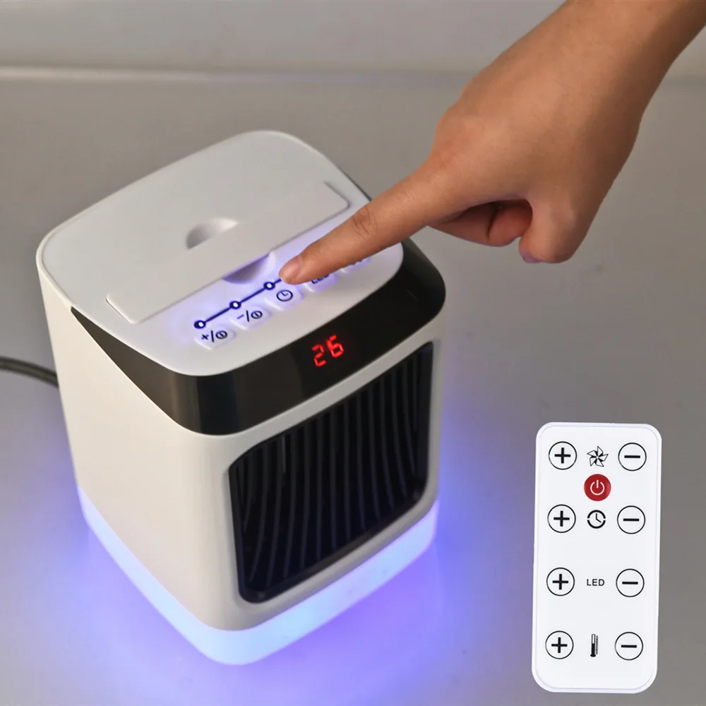 220v new desktop portable heater desktop convection heater portable household heater mini energy saving hand foot heater