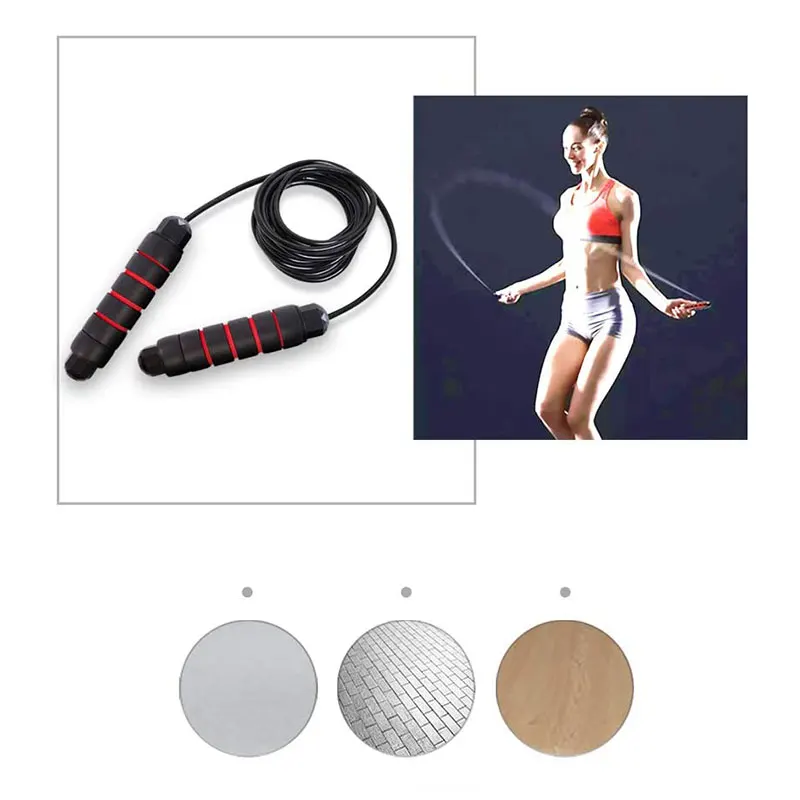 Skipping Rope Speed Weighted Jump Rope Workout Training Gear Adjustable Steel Wire Home Gym Fitness Boxing Equipment - Image 6