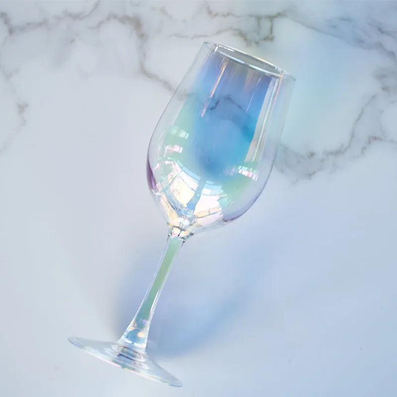 Мечта Градиент Радуга Кубок Кристалл стекло шампанского стекло UD88 - Цвет: glass bordeaux cup