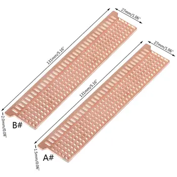 

PC RAM Cooler Copper Computer Desktop Memory Heat Sink for DDR2 131x27x1.5/2mm W91A