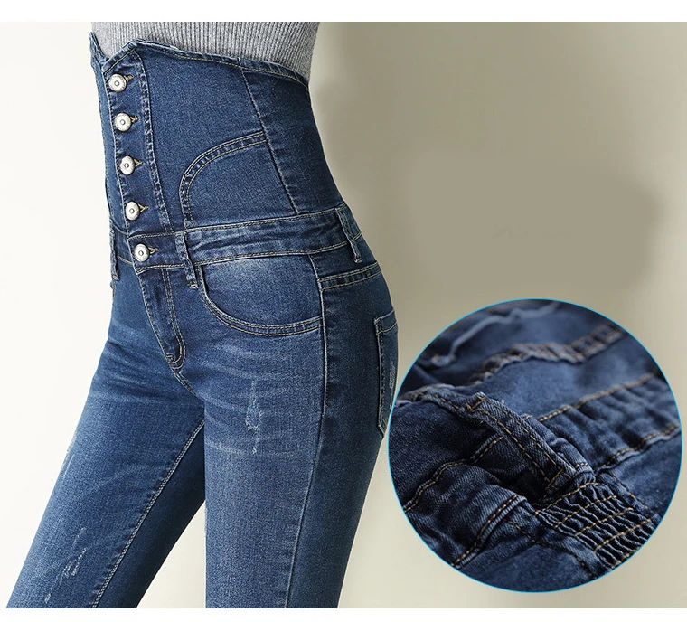 Женские зимние джинсы, модные супер теплые джинсы, женские обтягивающие плотные повседневные брюки с высокой талией, Стрейчевые бархатные джинсовые штаны, уличная одежда