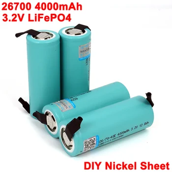 

3.2V 26700 4000mAh LiFePO4 Battery 3C Continuous Discharge Maximum 5C Power battery For Electric car scooter Energy storage