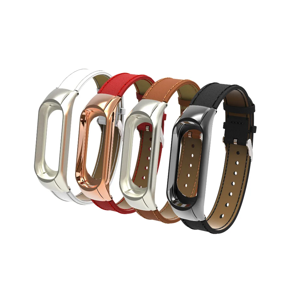 Новейший браслет для Xiaomi Mi Band 5 ремешок xiaomi mi band 4 кожаный Miband3|Ремешки часов| |