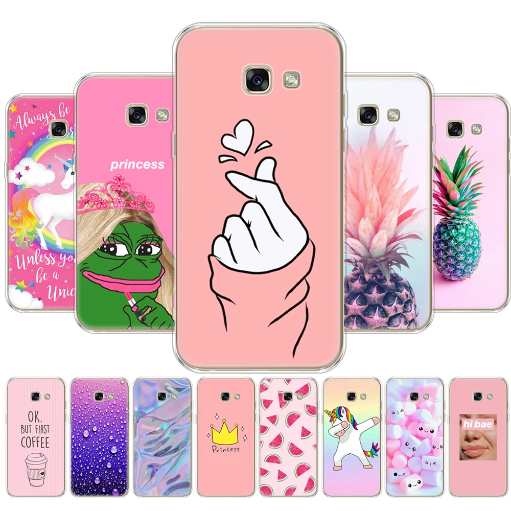 Custodia In Silicone Per Samsung A5 2017 Custodia Morbida In Tpu Per Samsung Galaxy A5 2017 Sm-A520F Cover Per Samsung Galaxy A5 2017