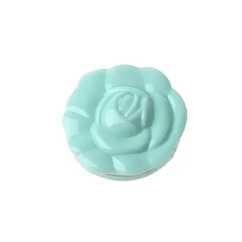 

Rose Rose Flower Shape Empty Eyeshadow Case Rouge Lipstick Box Pigment Palette Candy Color Makeup Cosmetic Packaging Box With