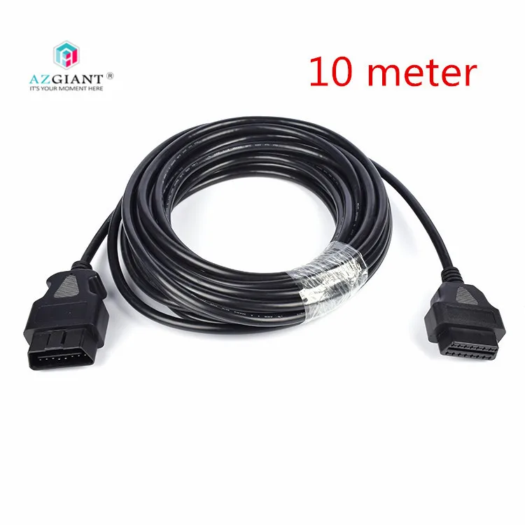 0 3 м/1 5 м/3 м/5 м/10 м 16 контактный Удлинительный кабель OBD2 штекер гнездо OBDII разъем
