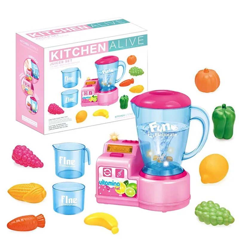 Children play house play set DIY appliance set simulation Kitchen utensil cash register toys early education For Girls Boys (5)