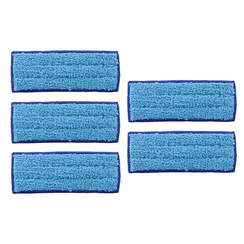 

5 Packs Washable Wet Mopping Pads Compatible for IRobot Braava Jet 240 241
