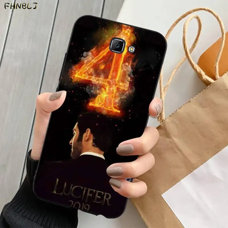 FHNBLJ Американский ТВ серии Люцифер пользовательские фото телефон чехол для Samsung J6
