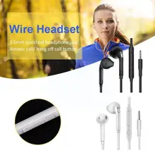 

S6 Sport Earphones With Mic 3.5mm In-ear Wired Earphone Earbuds Stereo Fone De Ouvido Headpset Universal For A9s2