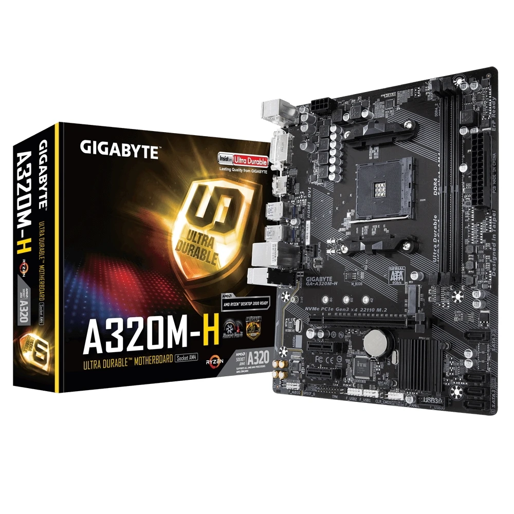 Материнская плата Gigabyte GA-A320M-H