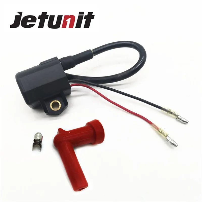 Outboard Ignition Coil For Suzuki 33410-94630 33410-92E00 DT 115 140 150 200 225 2-stroke electrical parts outboard ignition coil for suzuki dt 75 1992 dt85 2 stroke 33410 95d10 33430 95600 electrical parts