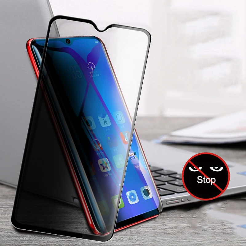 Антибликовое закаленное стекло для OPPO A9 A5 2020 Защита экрана Reno 3 2Z 2F F11 F15 защитное