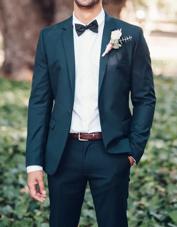 Us 5427 25 Offnew 2020 Fashion Man Suits Wedding Tuxedo Notched Lapel Groomsmen Suit Pants 2 Piece Costume Mariage Homme Jacketpants On
