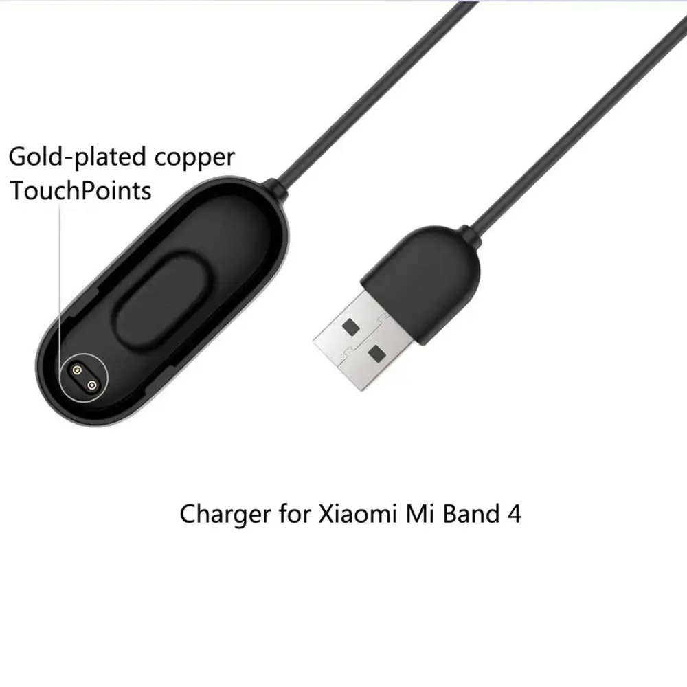 20 шт./упак. кабель для Mi Band 4 кабель зарядное usb-устройство кабель для Mi Band 4 зарядное устройство Miband 4 смарт-браслеты