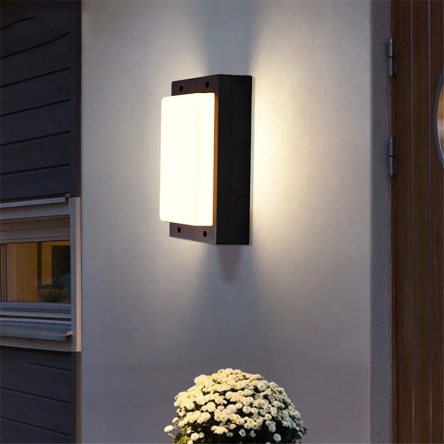 PINYE-LED-Wall-Lamp-Lighting-Waterproof-Modern-LED-Wall-Lamp-Courtyard-Garden-Light-Outdoor-Warm-Lighting