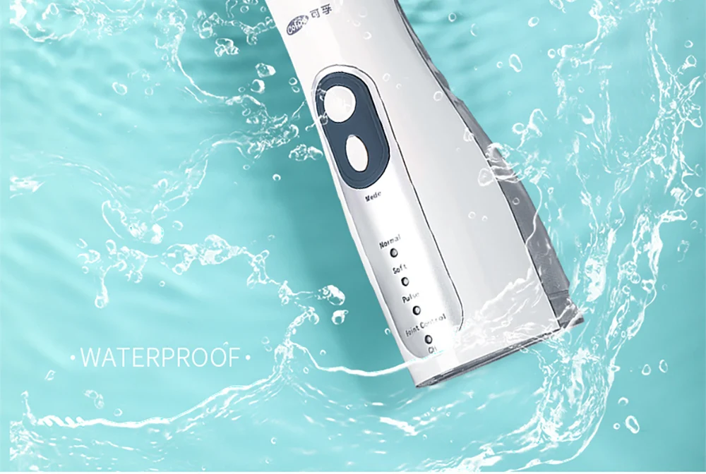 Cofoe ирригатор для полости рта USB Перезаряжаемый Электрический водный Флоссер портативный стоматологический шов для очистки струей воды IPX7 водонепроницаемый Ирригатор