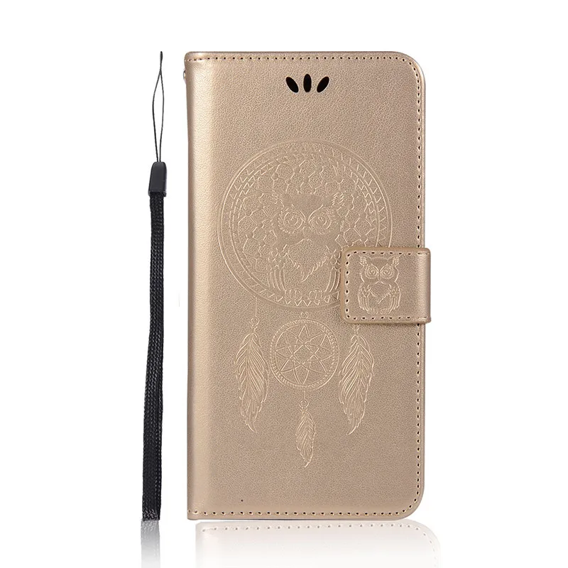 Для sony Xperia L3 Чехол Флип Роскошный кошелек PU кожаный чехол для телефона чехол для sony Xperia L3 L 3 1 10 Plus I3312 I4312 I4332 I3322 - Цвет: Gold