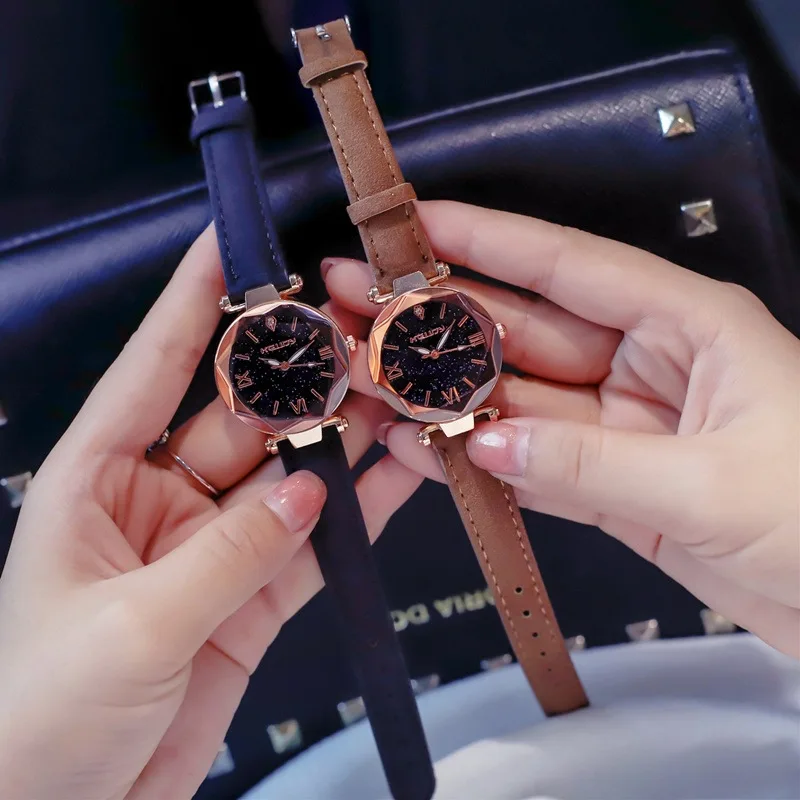 

Douyin Star Female Students Watch Korean-style Simple Trend Ulzzang GIRL'S Heart Candy-Colored Junior High School Girl'S INS