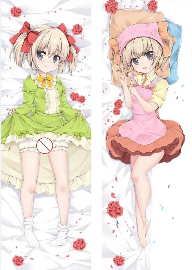 Первоначально свертывание для его дочери-латины Dakimakura длинная подушка для объятий чехол 150 см - Цвет: 19051-1
