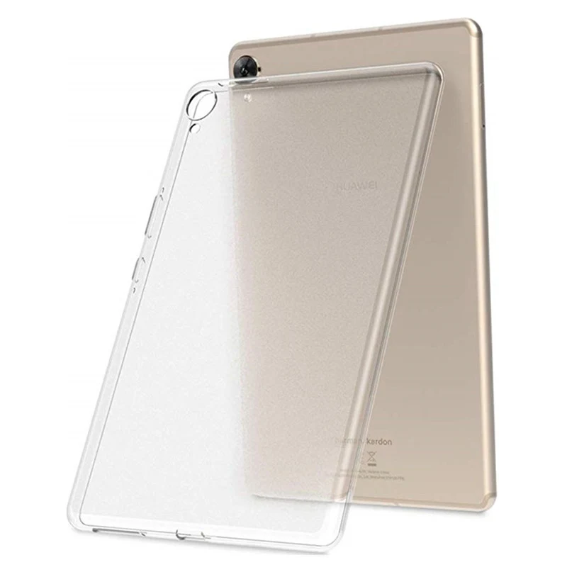 Чехол для Huawei MediaPad M6 10 8 4 M3 1 0 прозрачный силиконовый ударопрочный чехол из ТПУ M5
