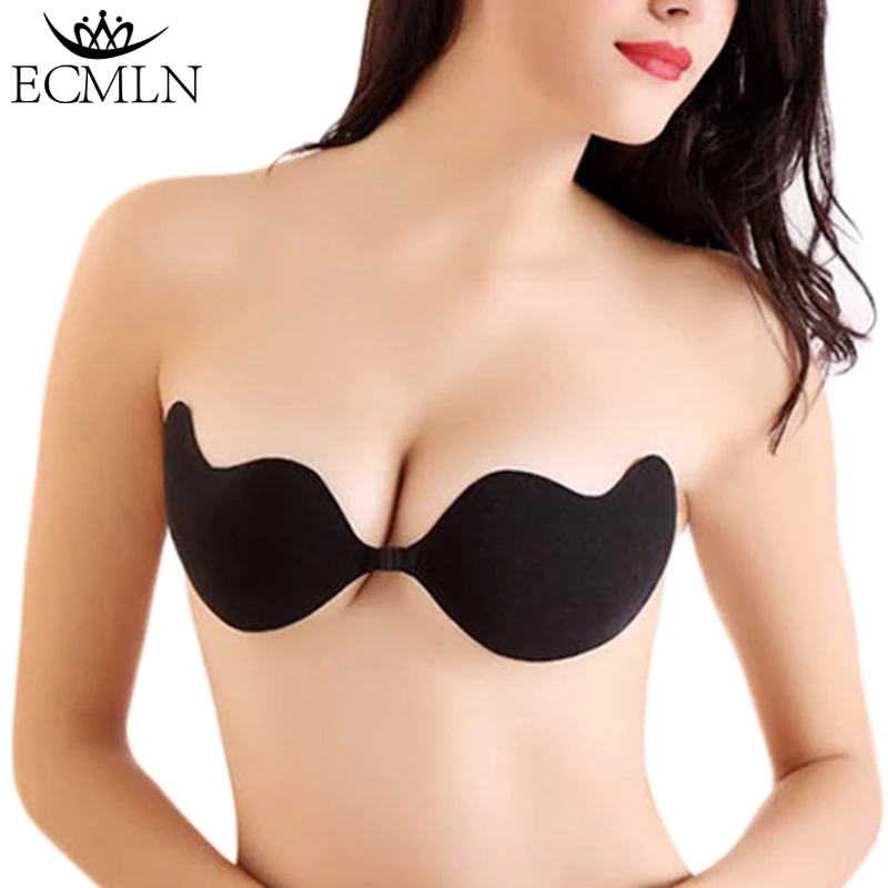 Front Buckle Lift Bra,Strapless Push Up Bra,Invisible Strapless Padded  Breast Lift Non Slip Invisible Bra,Wirefree Push Up Bralette Underwear for  Women (Beige,36AB) : : Clothing, Shoes & Accessories
