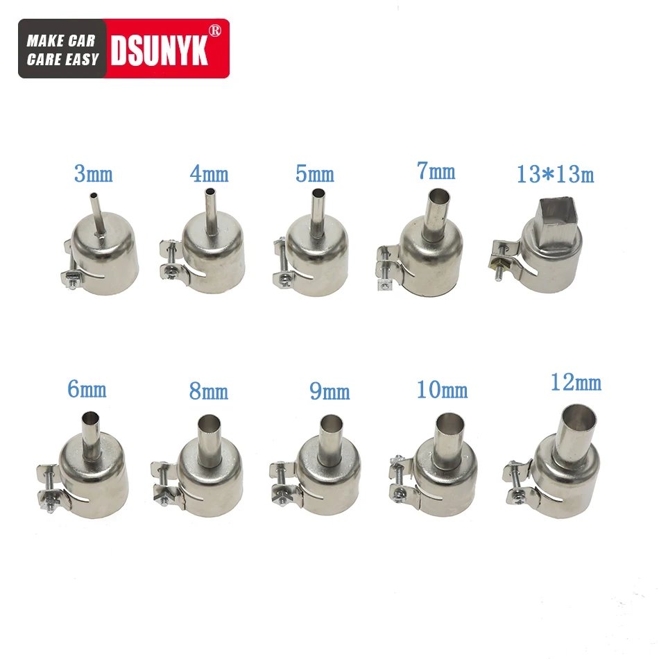 

850 Series Rework Station PLC Chip Special Hot Air Gun Nozzle Hot Air Desoldering Station Special Welding Machine Nozzle