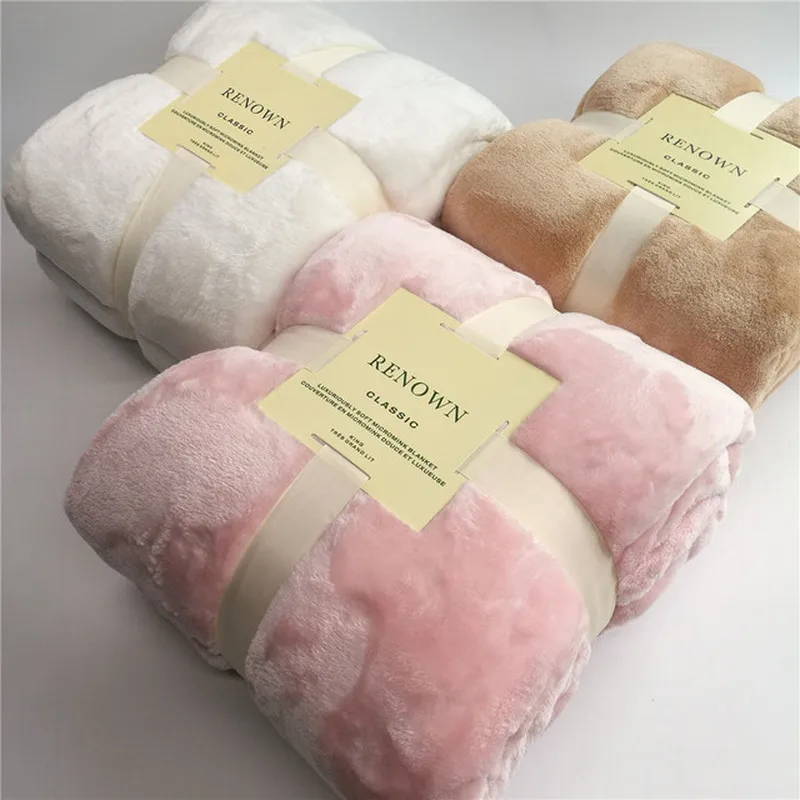 

Super Soft Blanket Flannel Aircraft Sofa Use Office Children Blanket Towel Travel Fleece Mesh Portable Car Travel Cover Blanket