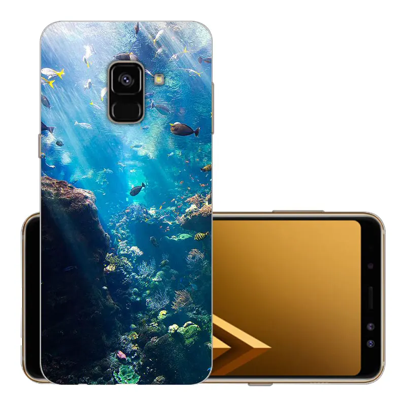CROWNPRO, мягкий ТПУ чехол для samsung Galaxy A8, чехол, задняя крышка для телефона, чехол для samsung A8, чехол для samsung A8 Plus - Цвет: HDY