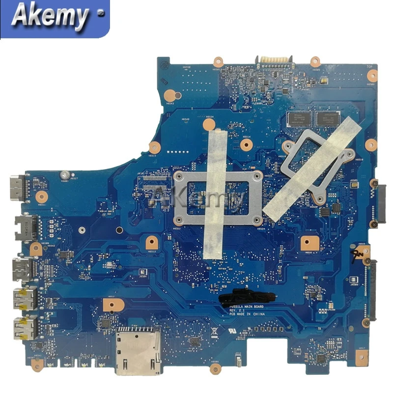Akemy PU551LD PU551LA Laptop motherboard For Asus PU551LD P551L PU551LA PRO551L Test original motherboard I5-4210U GT820M