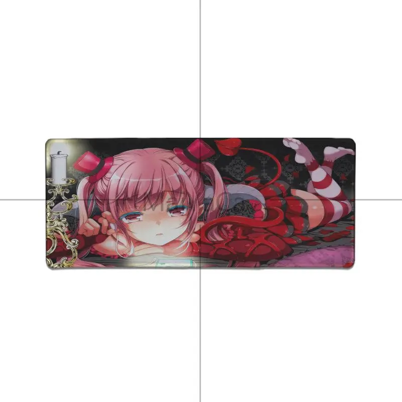 Maiyaca Nanatsu No Taizai прочный коврик для мыши большой игровой коврик для мыши Коврик для мыши для ноутбука клавиатура скоростной коврик Настольный коврик - Цвет: Lock Edge 30x80cm