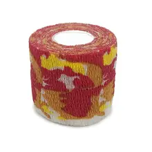 6 шт./партия цвет самоклеющиеся повязки ПЭТ печать эластичная лента поддержка пальцев