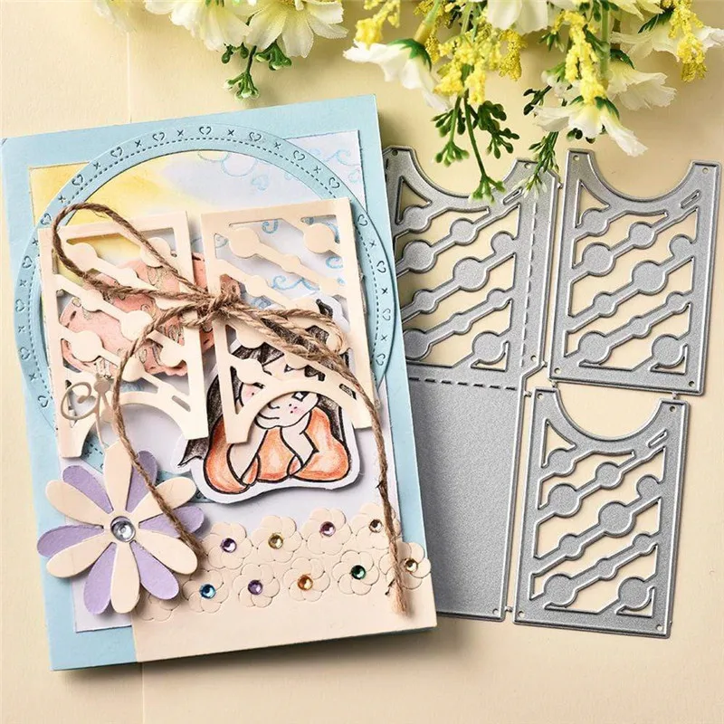 

InLoveArts Envelope Dies Box Frame Metal Cutting Dies for Craft Dies Scrapbooking Album Embossing New Dies for 2019 Arrival