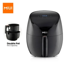 MIUI 4.6L Electric Air Fryer Oven MI-CYCLONE 360°Baking LED Touchscreen Deep Fryer without Oil Top Configurations Flagship