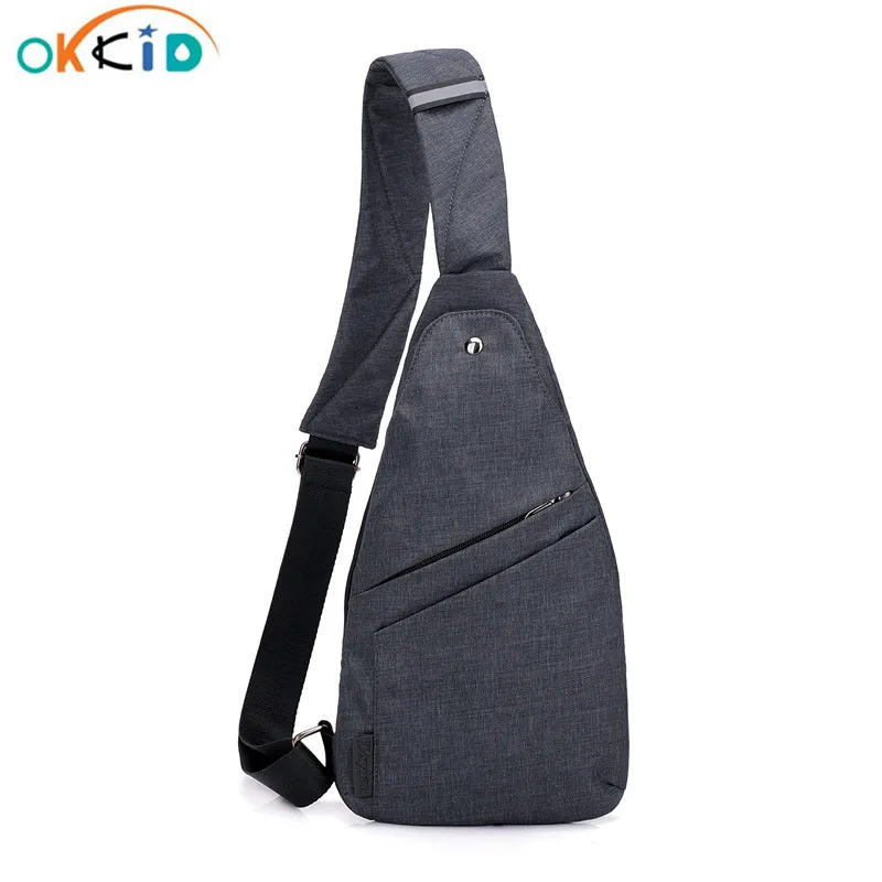 Sling Chest Bag small anti-theft bagpack sling one shoulder sport bag waterproof travel small chest bag slim mini crossbody