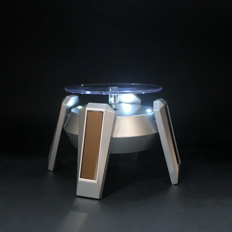

Manufacturers Direct Selling Solar Display Stand Rotating Table Jewelry Watch Mobile Phone Jade Bracelet Show Case