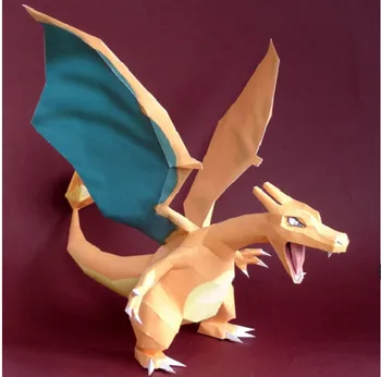 

Spitfire Dragon DIY Pokemon Pokemon Anime Paper Model Hand Origami