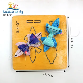 

Bowknot B14 wooden fish mold, suitable for general market machines, new products in 2020