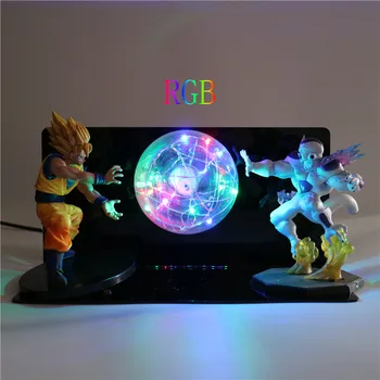 

Anime Model Creative Bedroom Lamp Action Figures for Children Kids Toys Lights Dragon Ball Z Super Baby DIY LED Night Light
