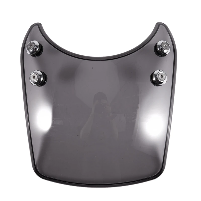 Мотоцикл Регулируемый на заказ Компактный Спорт Ветер Дефлектор лобовое стекло подходит для Sportster 04-Up XL883 XL1200 серии моделей - Цвет: Gray
