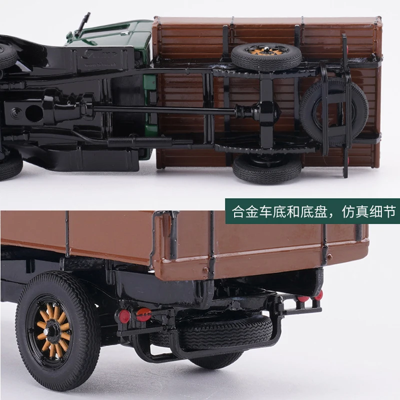 Коллекционный сплав 1:43 Volvo Lv40 Born 1928 винтажные модели автомобилей моделирование ретро грузовик пикап игрушки для украшение для детской