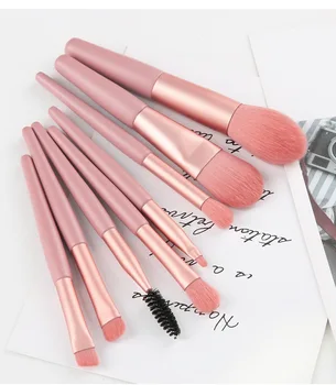 

8PCS Make Up Brushes Set Make Up Brushes Set Travel Makeup Brush Bag Makeup Brushes