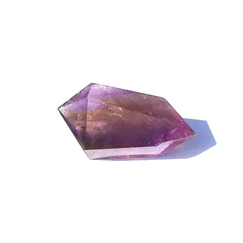 

Natural Ametrine Quartz Crystal Point Wand Double Terminated Reiki Healing natural stones and minerals