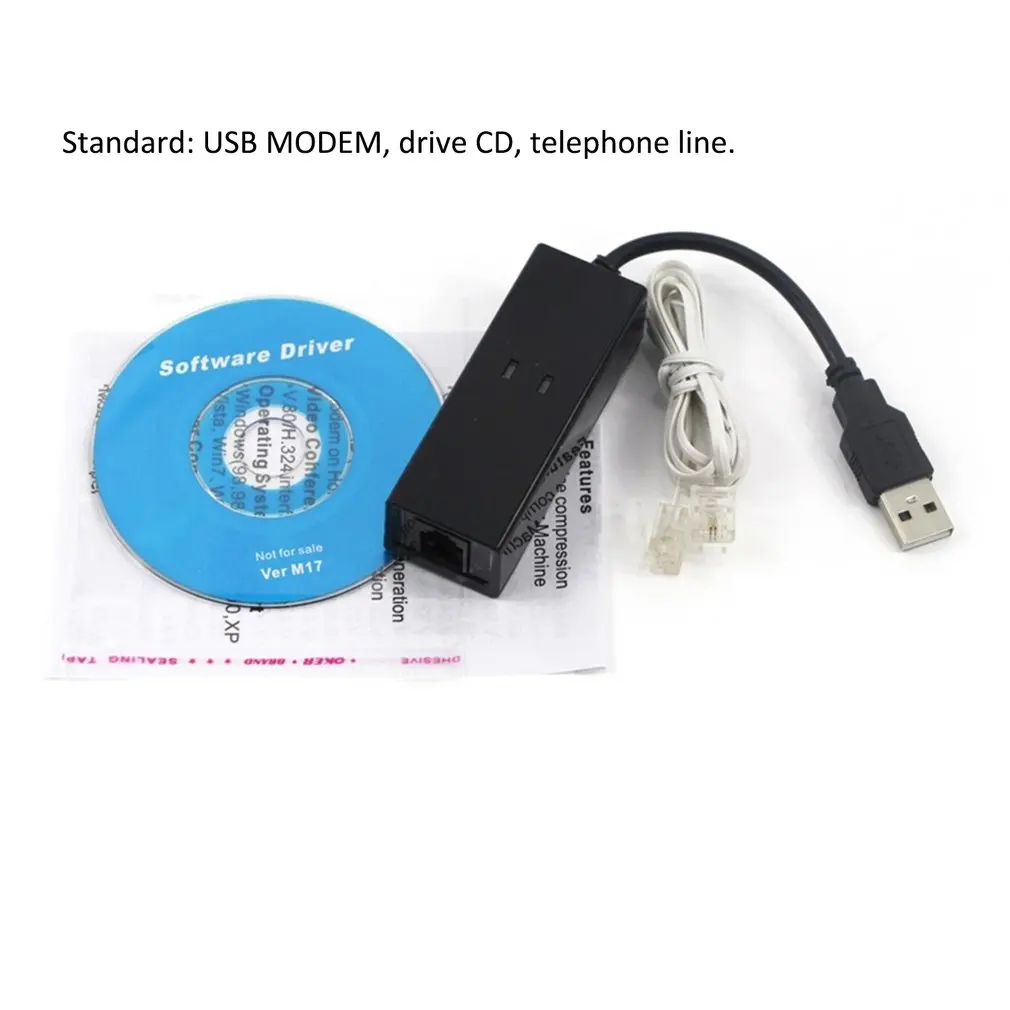 USB 56K Внешний Набор голосовых V.90 V.92 факс данных модем окно 7 8 XP USB модем