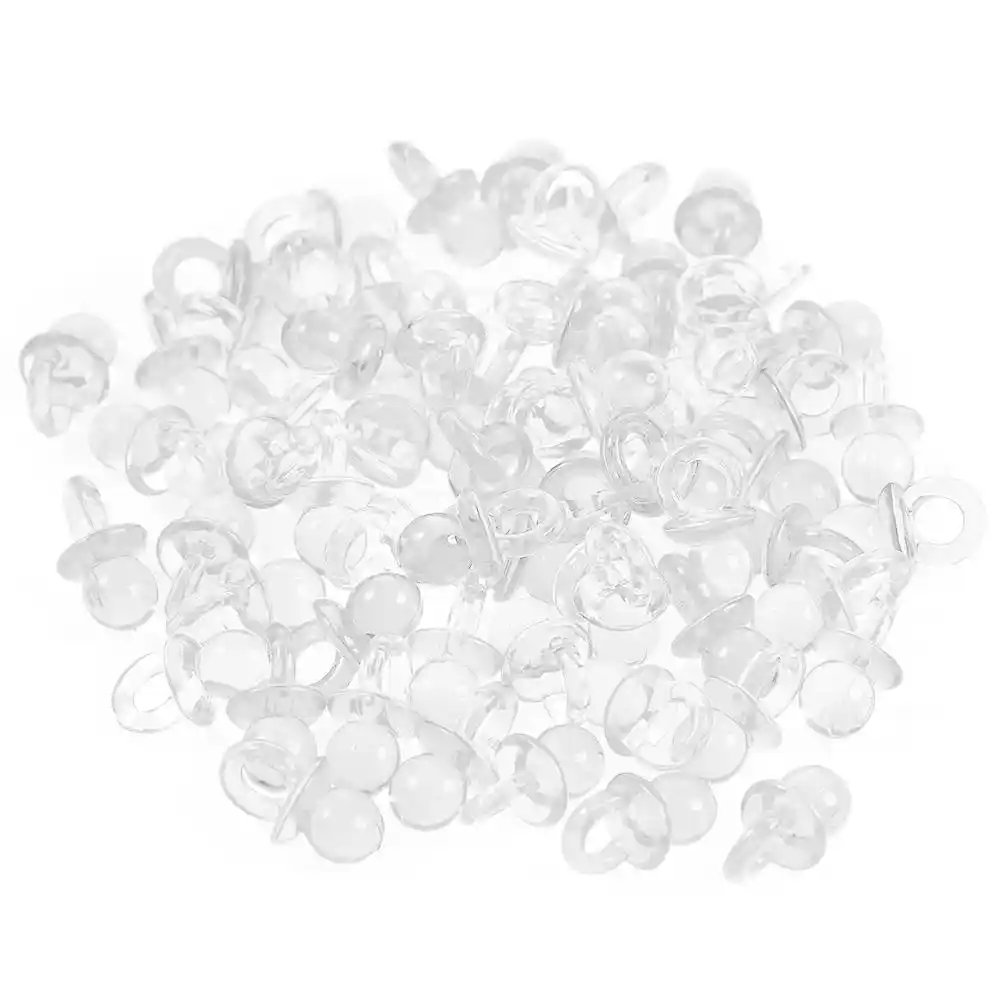 mini plastic pacifiers