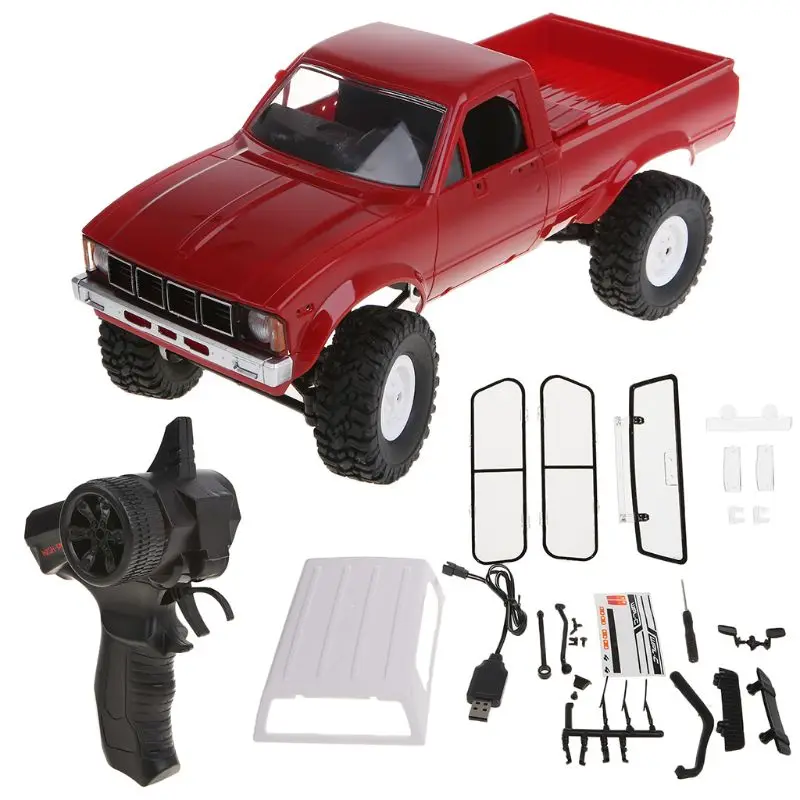WPL C24 RC автомобиль 1:16 4WD пульт дистанционного управления 2,4G гусеничный внедорожный Багги движущаяся машина детский подарок