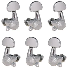 Блокированная струнная Настройка колышек ключ машинные головки полукруглая кнопка для акустической электрогитары замок Schaller стиль