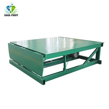 

Warehouse used loading unloading cargo dock ramp stationary dock ramp