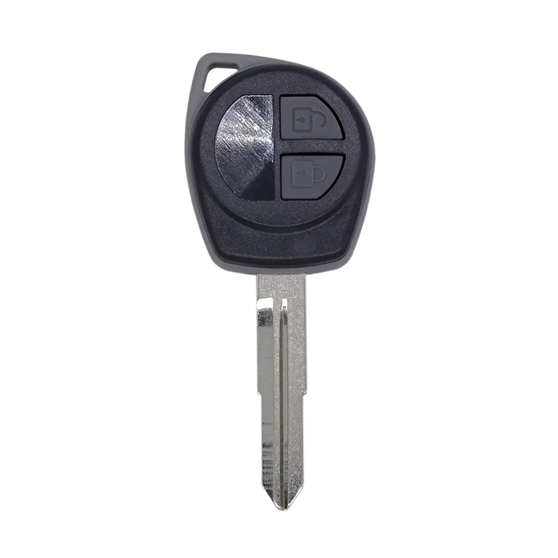 

2 Button Car Key Housing Blank Fob Auto Remote Key Shell Case With Button Pad&Uncut Blade For Suzuki Grand Vitara SWIFT Alto SX4
