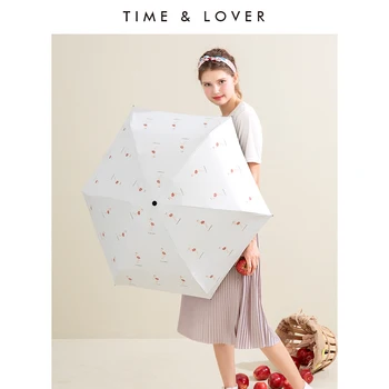 

Parasol Umbrella Pocket Mini Umbrella Rain Women Windproof Durable Folding Sun Portable Paraguas Female Sunscreen Umbrellas E7